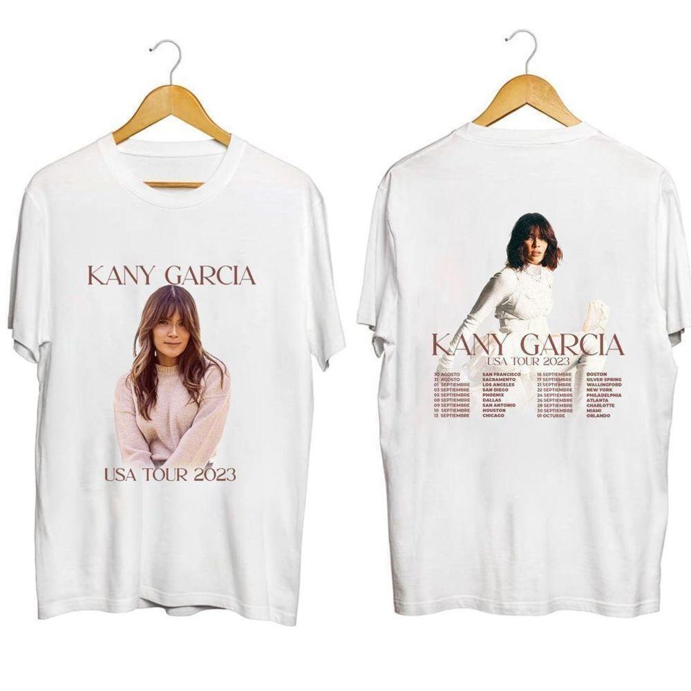Kany Garcia Usa Tour  Latin Pop 2 Sided Fan T-Shirt